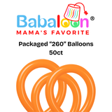 "260" Twist & Shape Balloons 50ct - Not Inflated