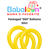 "260" Twist & Shape Balloons 50ct - Not Inflated