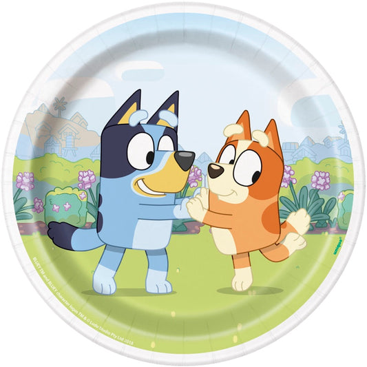 Bluey 7" Plates 8ct
