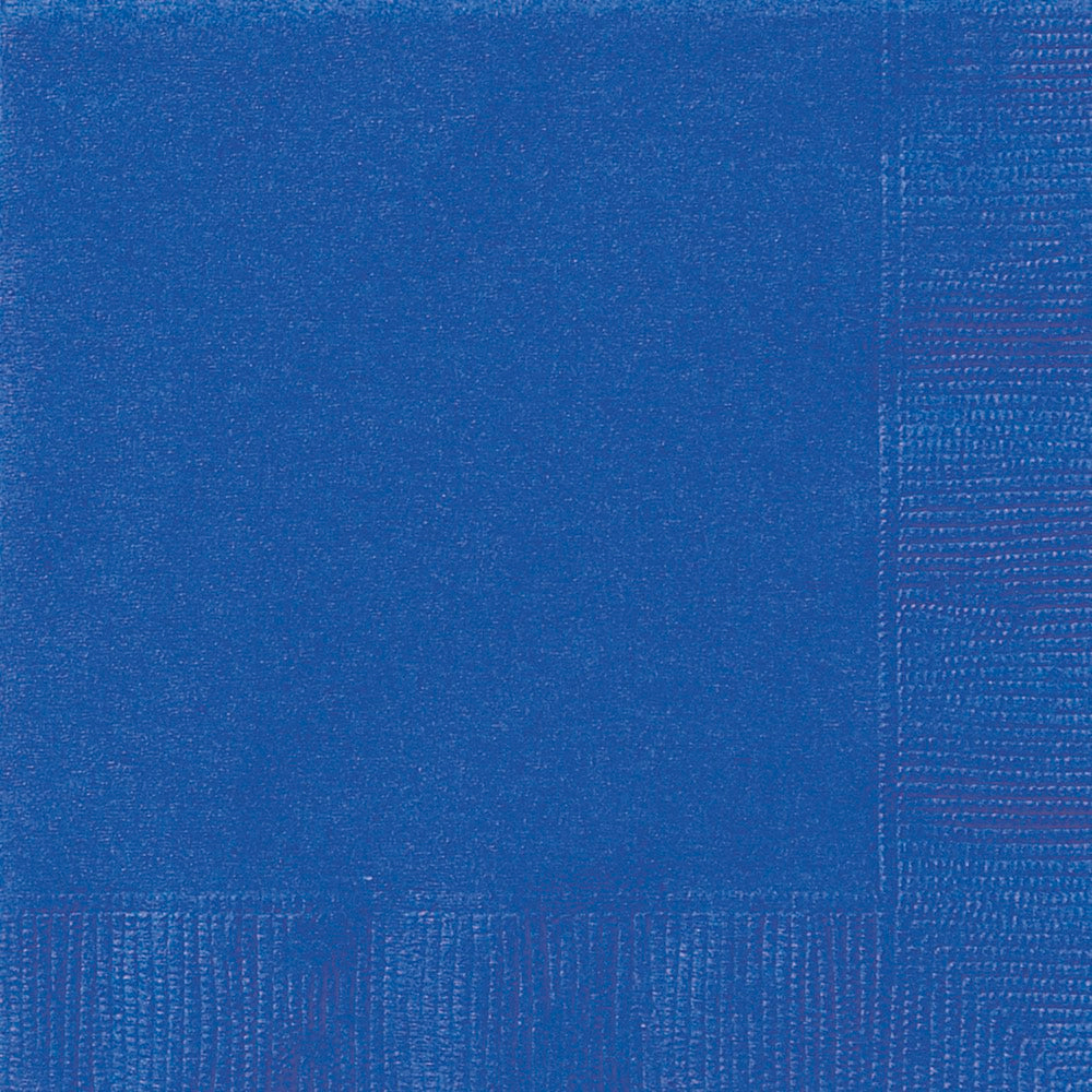 Royal Blue Beverage Napkins