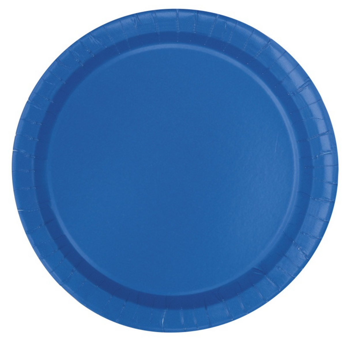 Royal Blue Round 7in Dessert Plates