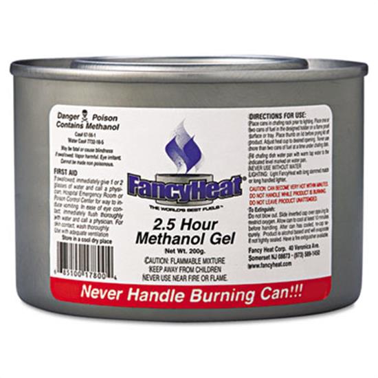 2.5 Hour Blue Methanol Gel Chafing Fuel