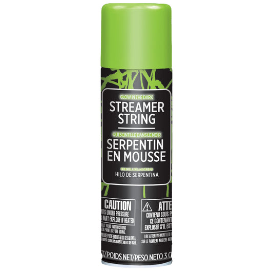Neon Glow-In-The-Dark Streamer String