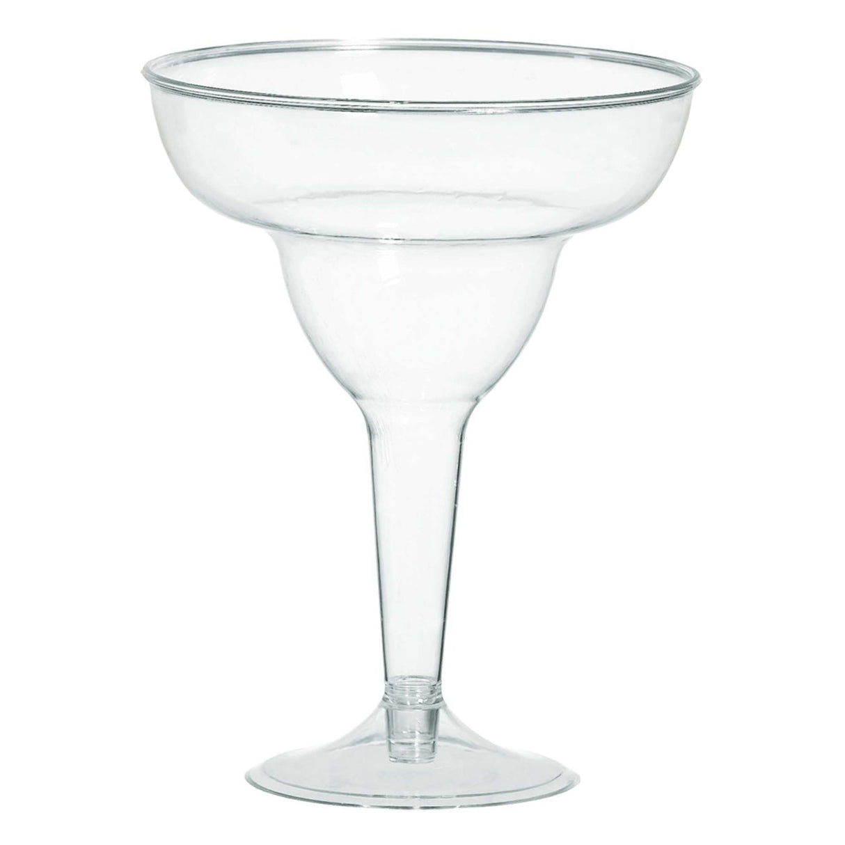 12oz Clear Plastic Margarita Glasses