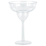 Jumbo Plastic Margarita Glass - Clear