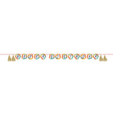 Birthday Stripes Banner