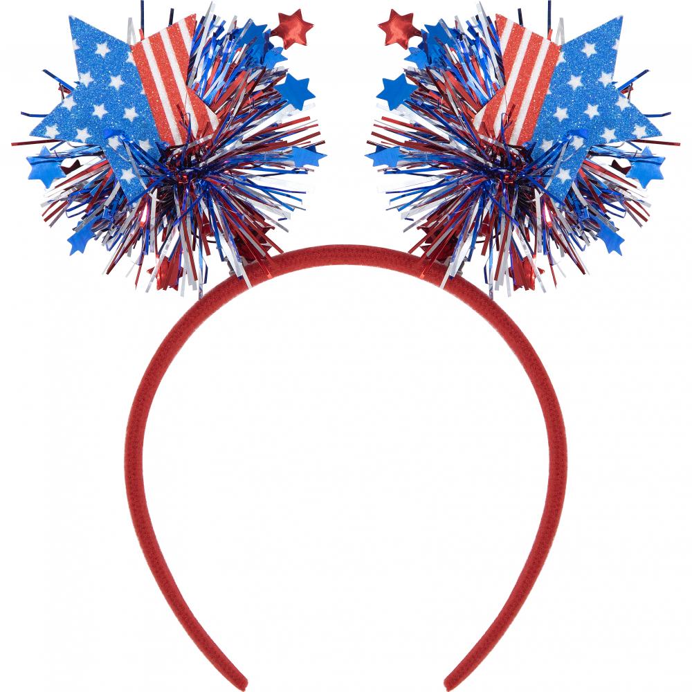 Patriotic Headband w/ Stars