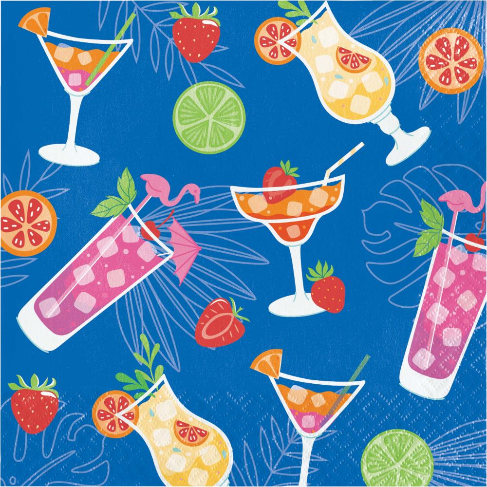 Summer Sippin Lunch Napkins 16ct