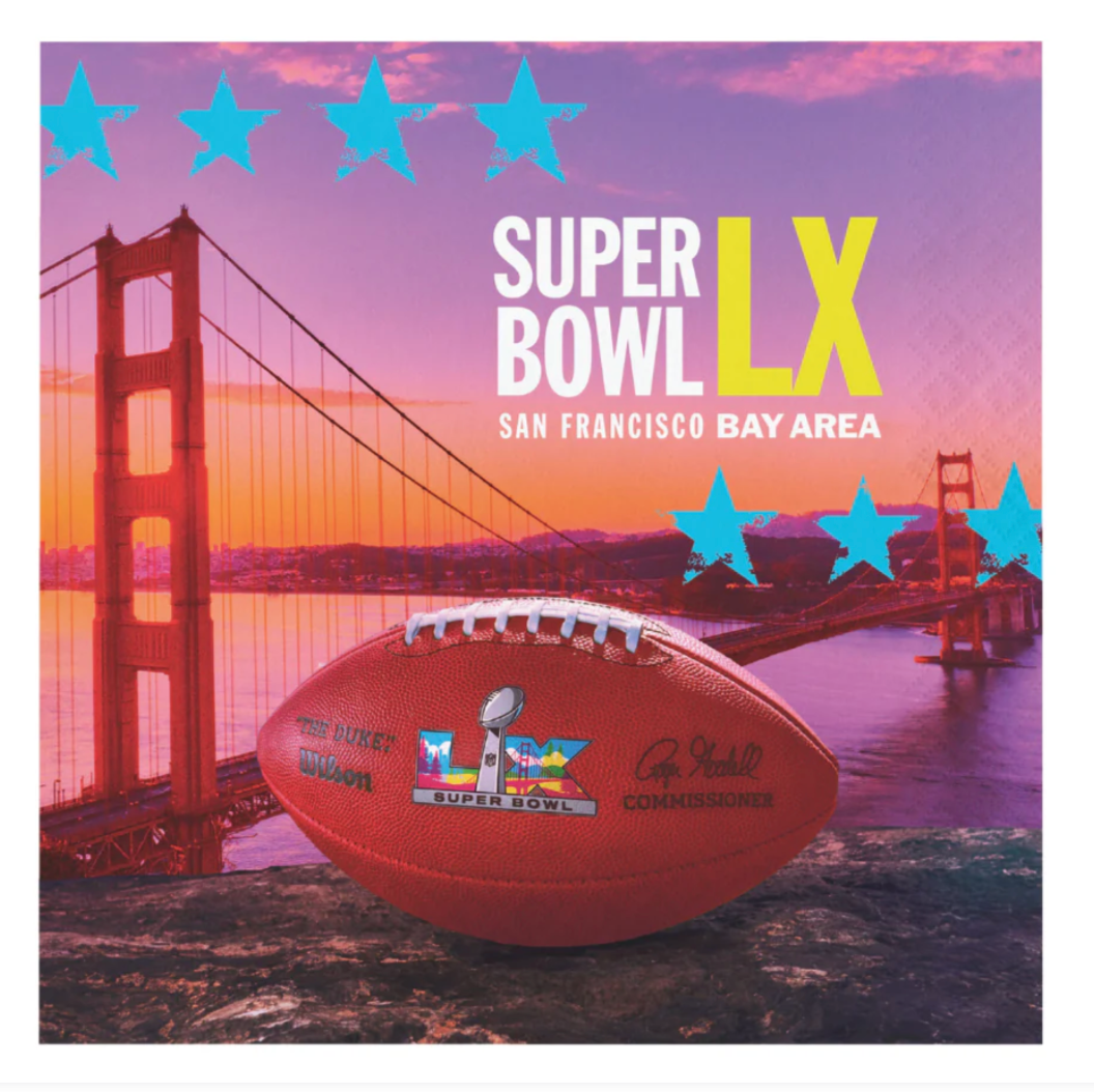 Super Bowl LX Lunch Napkins 16ct