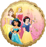 #404 Disney Princesses Double-Sided 18in Printed Mylar
