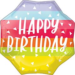 #022 Bright & Bold Birthday 22in Supershape