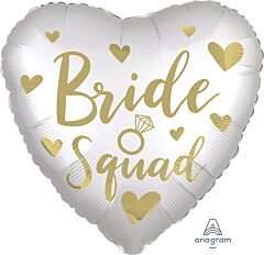 #564 Bride Squad 18in Printed Mylar
