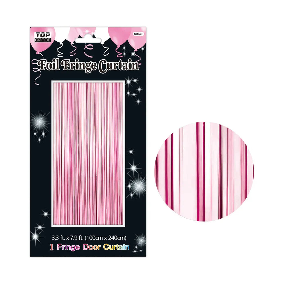 Foil Fringe Multi Color Curtain 3ft x 8ft