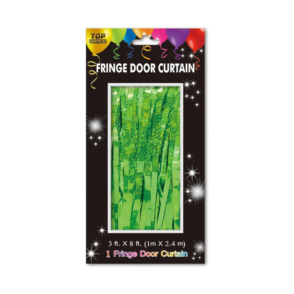 Foil Fringe Holographic Curtain 3ft x 8ft