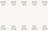 Birthday Mayhem Rectangular Plastic Table Cover 54in x 84in