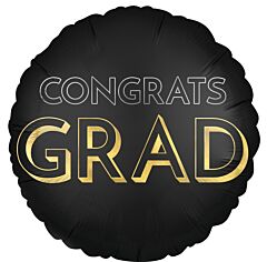 #G25 Satin Celebrate The Grad 18in Printed Mylar