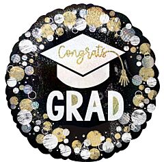 #G16 Congrats Grad Holographic Dots