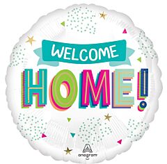 #497 Welcome Home Cool Colors 18in Printed Mylar