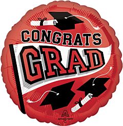 #G02 True to Your School Red 18in Printed Mylar