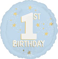 #284 Little Mister One-Derful 18in Printed Mylar