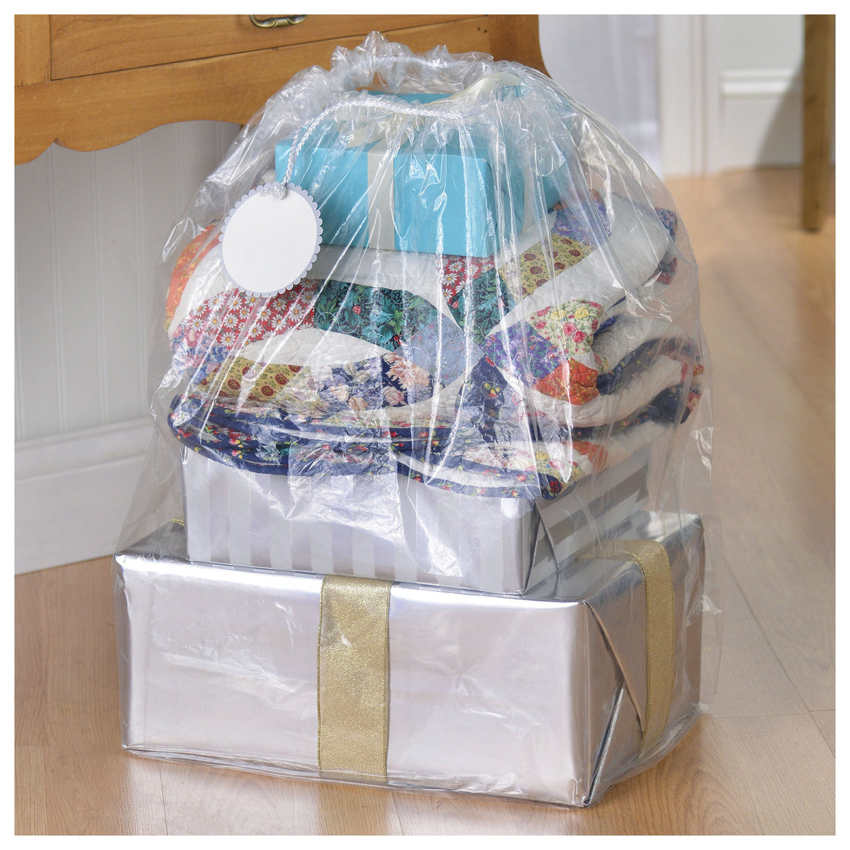 Clear Plastic Gift Sack - 36in x 44in