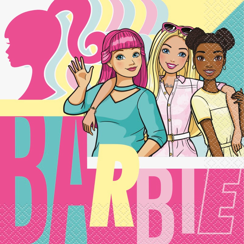 Barbie Lunch Napkins 16ct