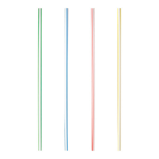 Mixer Straws - Striped 150ct