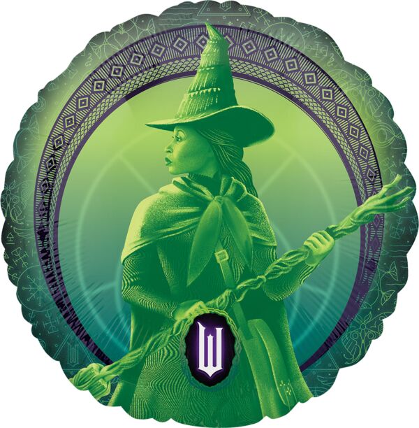 #468 Wicked Round Double-Sided 18in Printed Mylar