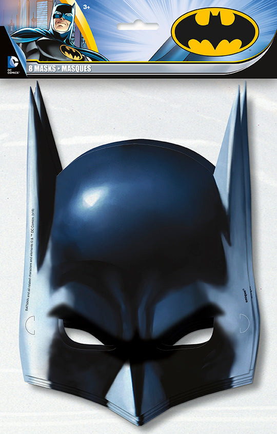 Batman Party Masks 8ct