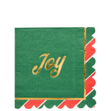 Joyful Christmas Cocktail Napkins 26ct