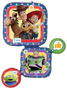 #062 Toy Story 5 Multiballoon 29in Supershape