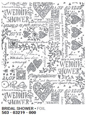 Roll Wrap Wedding Shower 30in x 5ft