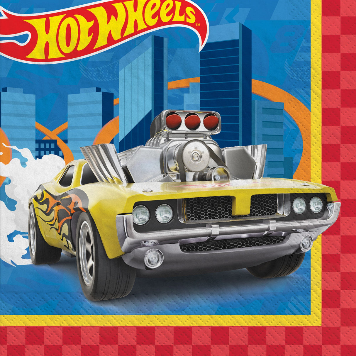 Hot Wheels Lunch Napkins 16ct