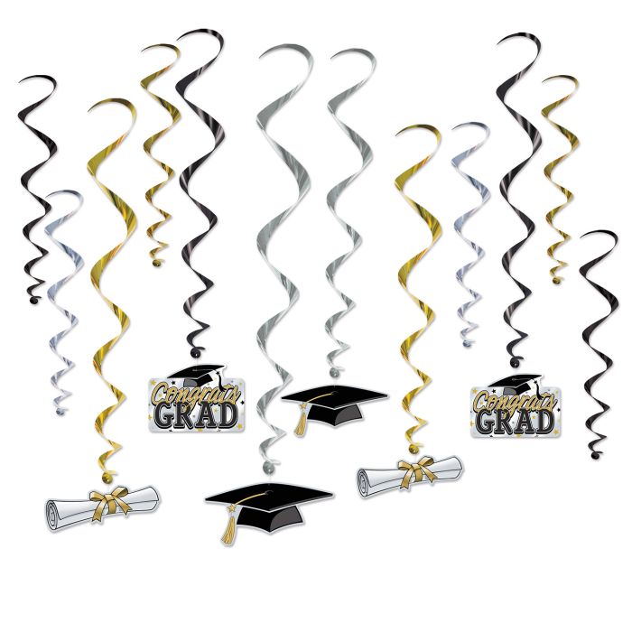 Graduation Whirls 12ct