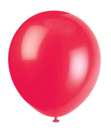 12in Packaged Latex Balloons 72ct - Ruby Red
