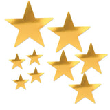 Foil Star Cutouts - Gold