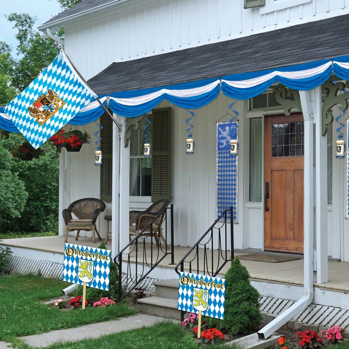 Oktoberfest Bavarian Flag