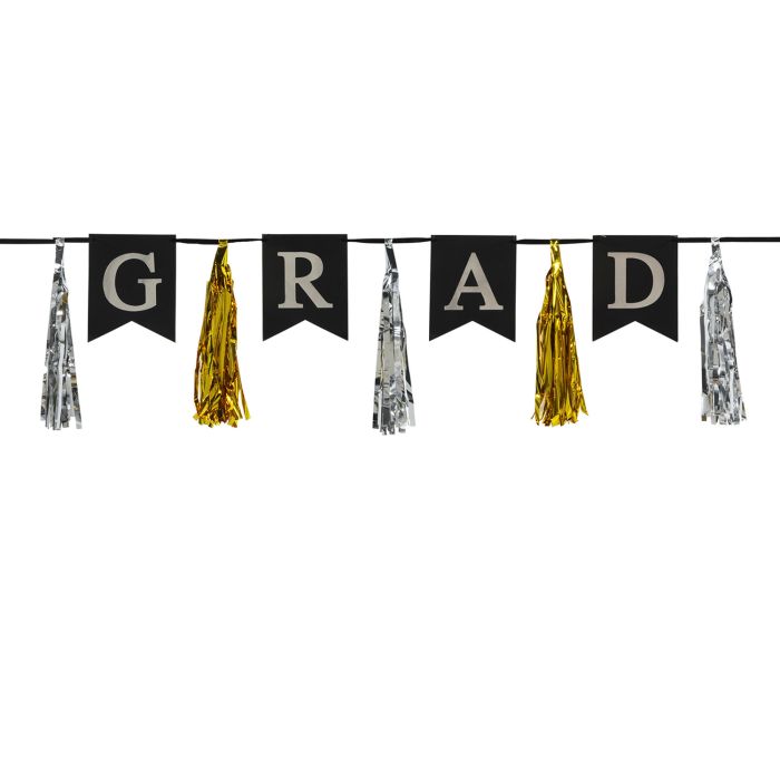 Grad Tassel Streamer 6.5ft