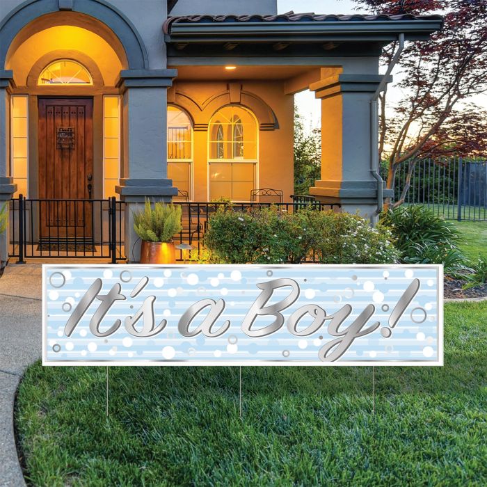 It's a Boy Jumbo Lawn Sign