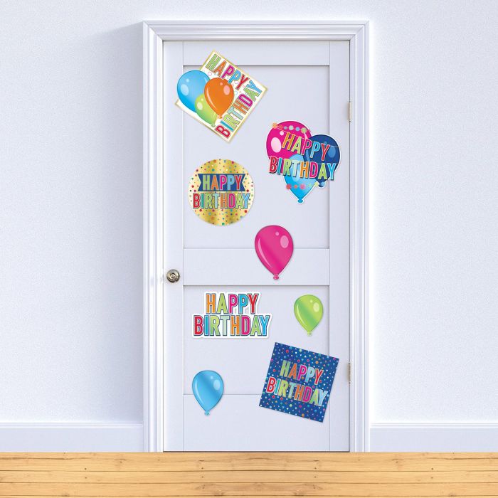 Foil Happy Birthday Cutouts
