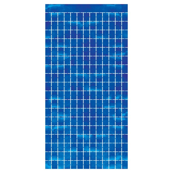 Metallic Square Curtain 38in x 6.5ft