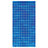 Metallic Square Curtain 38in x 6.5ft