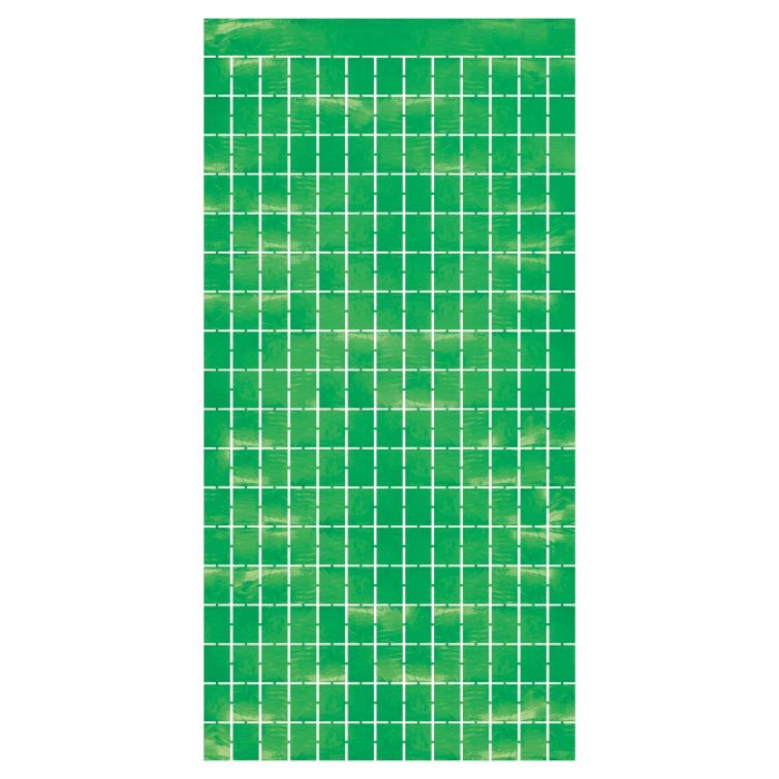 Metallic Square Curtain 38in x 6.5ft