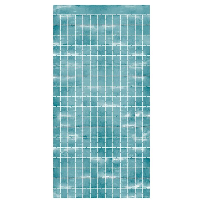 Metallic Square Curtain 38in x 6.5ft