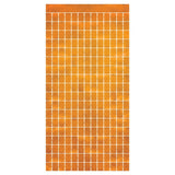 Metallic Square Curtain 38in x 6.5ft