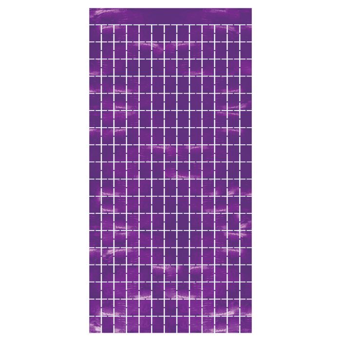 Metallic Square Curtain 38in x 6.5ft