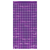 Metallic Square Curtain 38in x 6.5ft