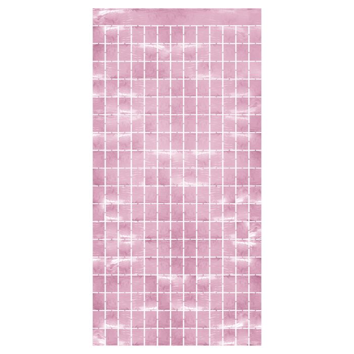 Metallic Square Curtain 38in x 6.5ft
