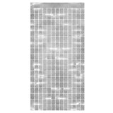 Metallic Square Curtain 38in x 6.5ft