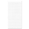 Metallic Square Curtain 38in x 6.5ft